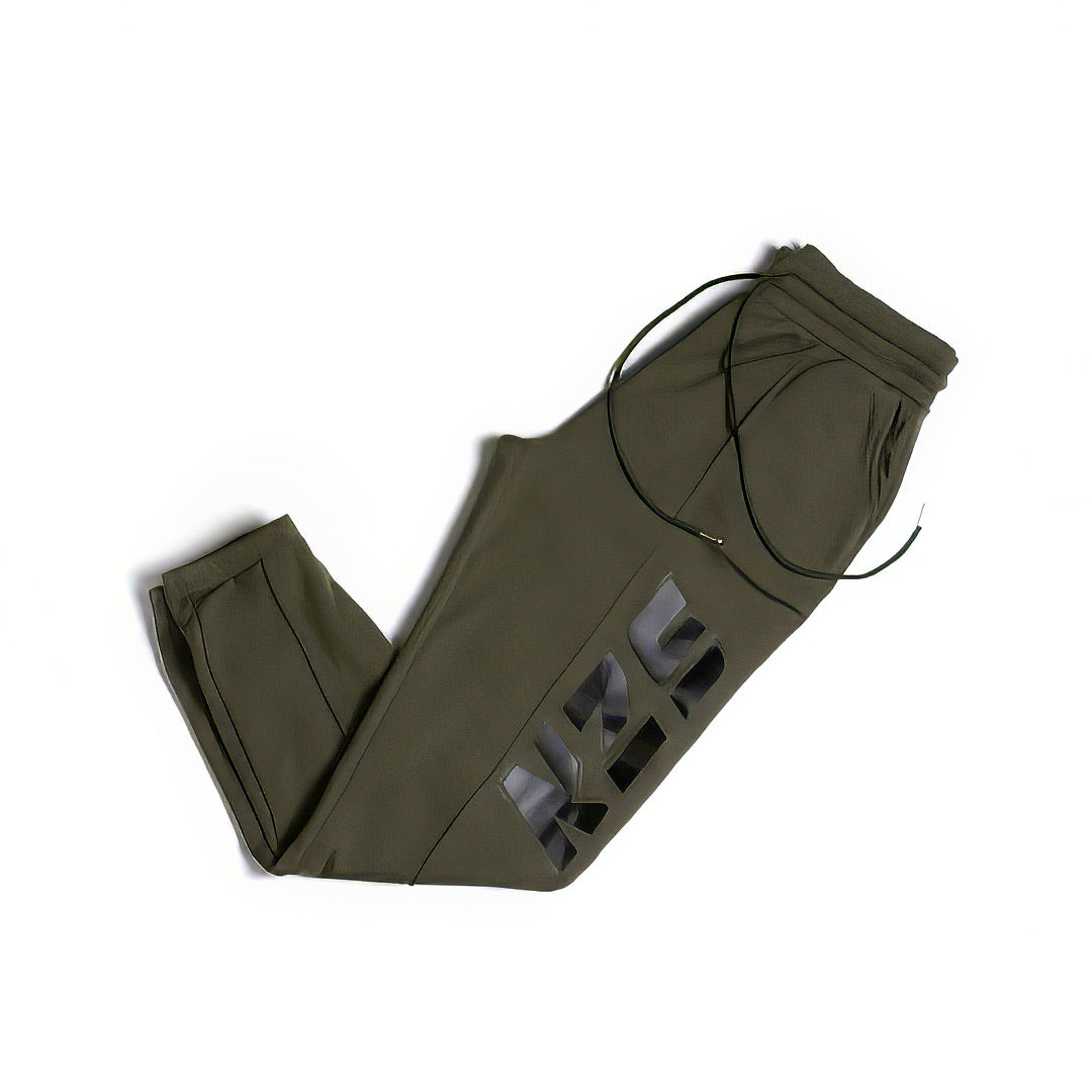 IN SZN Olive Graphic Joggers
