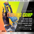 IN SZN Training Camp 10/24, 8-10AM (4 free tickets to U of A Football Game for Each Participant)