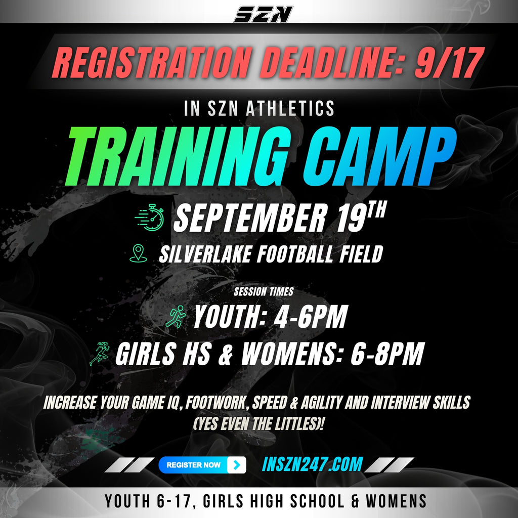 IN SZN Training Camp 9/19 (Youth, Girl's HS & Women's)